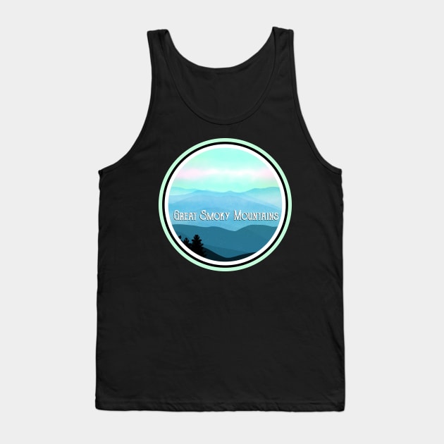 The Great Smoky Mountains Tank Top by mailboxdisco